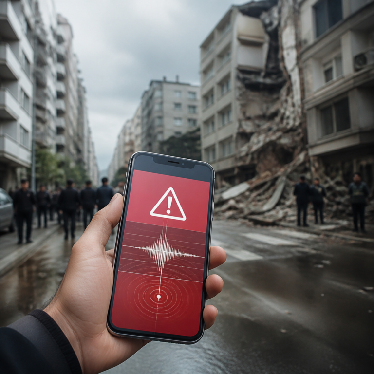Aplicativo Alerta de Terremoto em Tempo Real