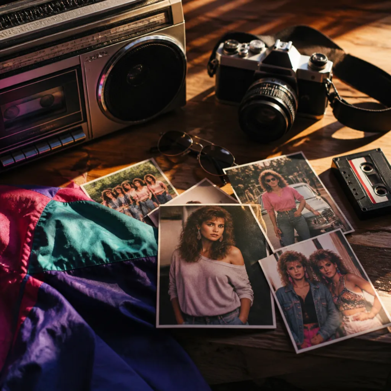 Transforme Suas Fotos no Estilo Anos 80