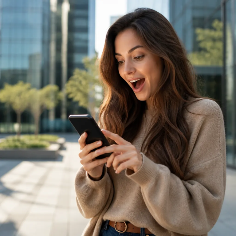 Baixe o App e Descubra Surpresas