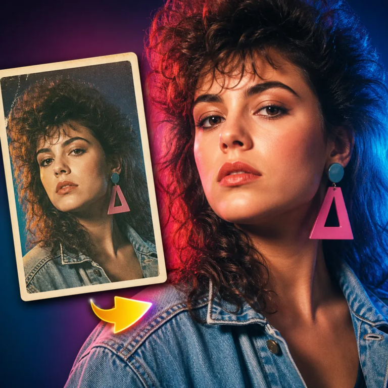 Simule Fotos Anos 80: Filtro Retro Online